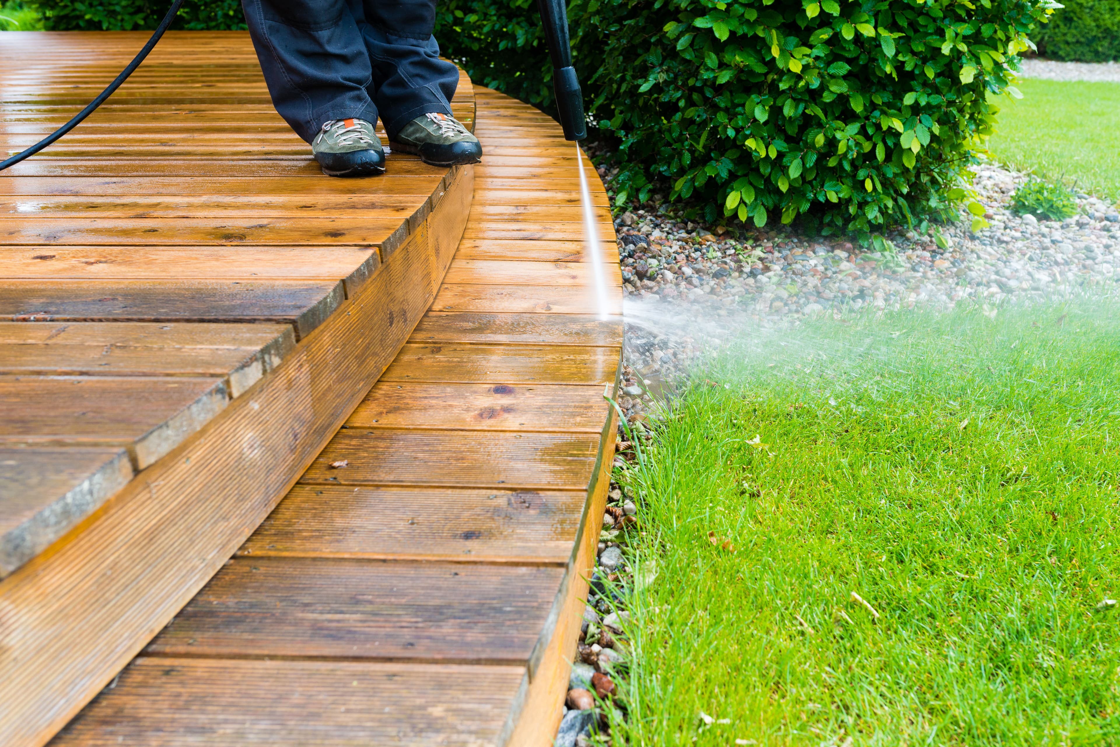 Deck Cleaning image